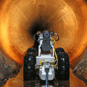 inspección con cámara en pocería en tuberia