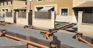 hundimiento por colector
